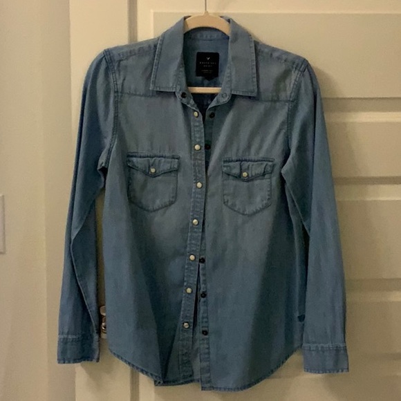 American Eagle boyfriend shirt - Picture 1 of 2